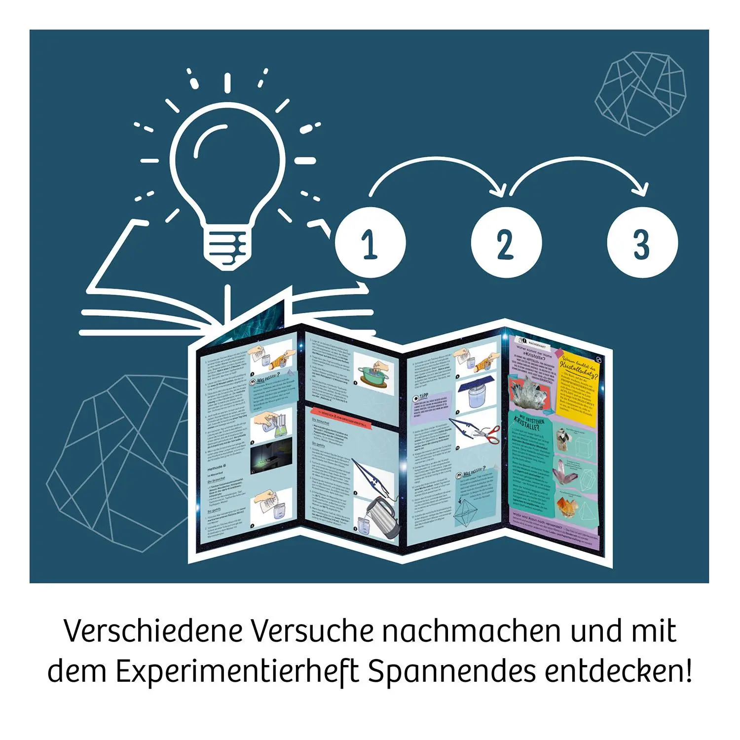 Bild: 4002051645687 | Nachtleuchtender Kristall-Schatz | Experimentierkasten | Spiel | 2025