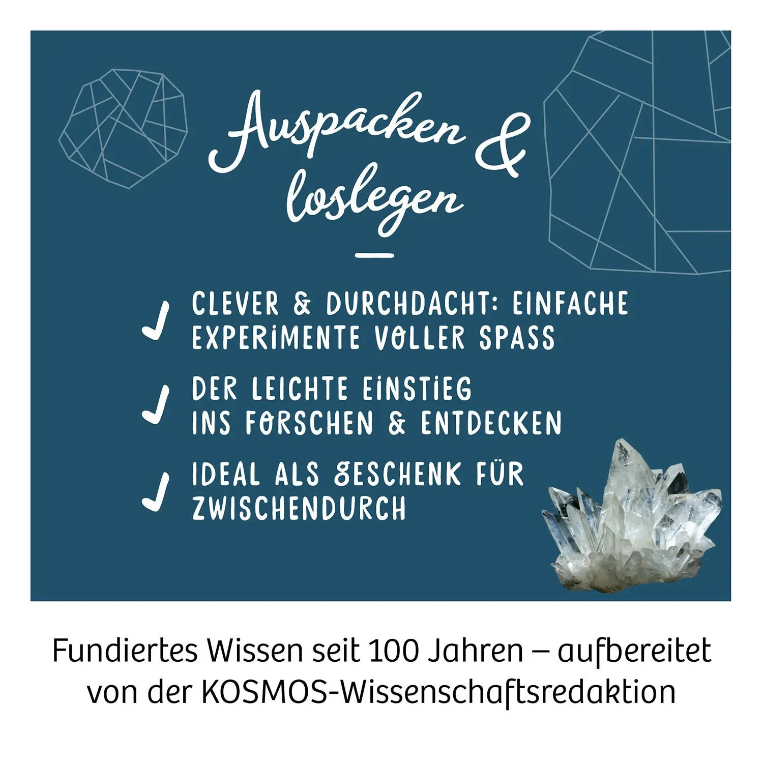 Bild: 4002051645687 | Nachtleuchtender Kristall-Schatz | Experimentierkasten | Spiel | 2025