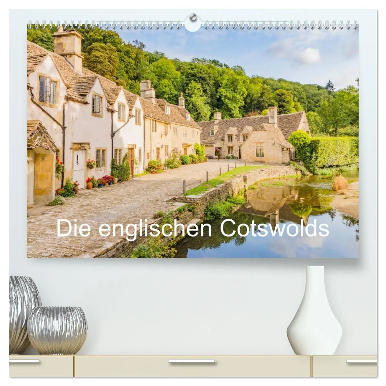 Cover: 9783457675687 | Die englischen Cotswolds (hochwertiger Premium Wandkalender 2026...