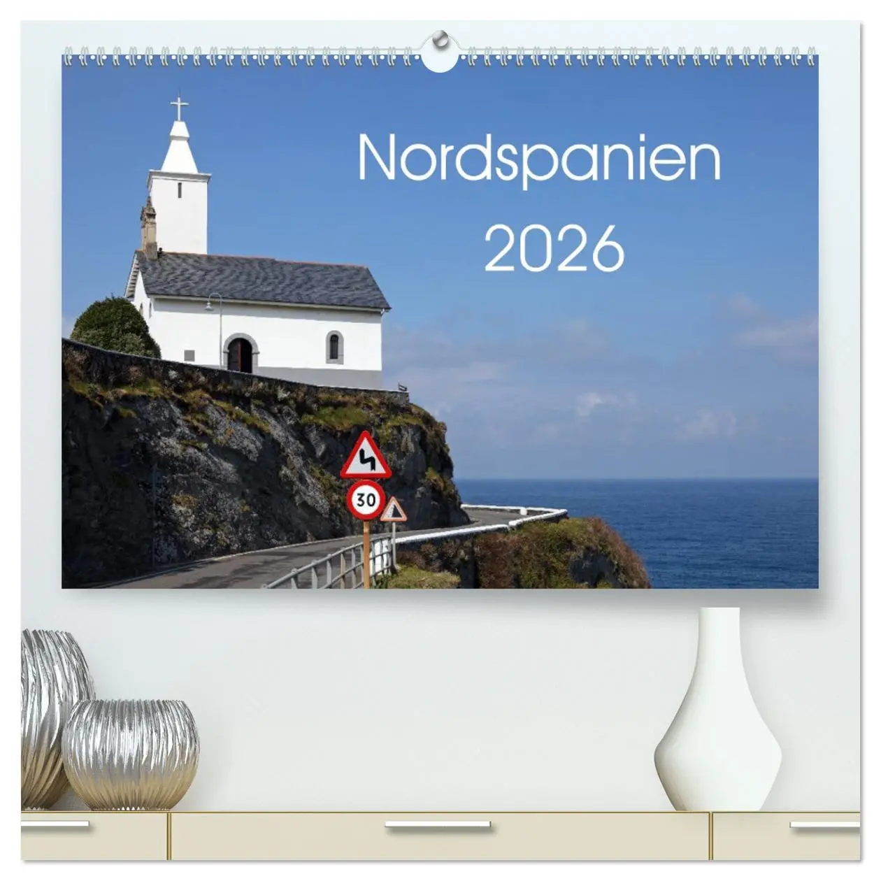Cover: 9783457745687 | Nordspanien (hochwertiger Premium Wandkalender 2026 DIN A2 quer),...