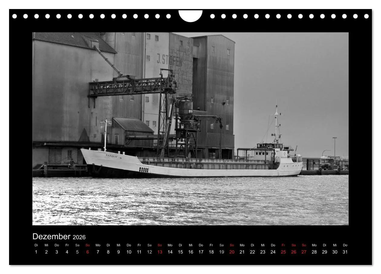 Bild: 9783516145687 | Alte Schiffe (Wandkalender 2026 DIN A4 quer), CALVENDO Monatskalender