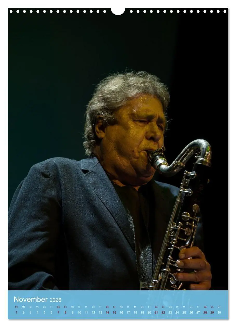 Bild: 9783516695687 | Jazz - Zwischen den Tönen (Wandkalender 2026 DIN A3 hoch), CALVENDO...