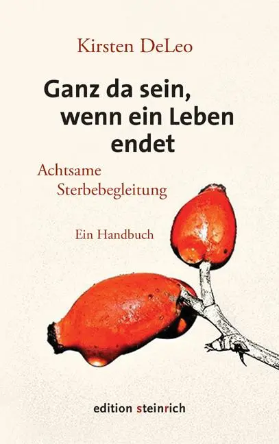 Cover: 9783942085687 | Ganz da sein, wenn ein Leben endet | Kirsten Deleo | Taschenbuch