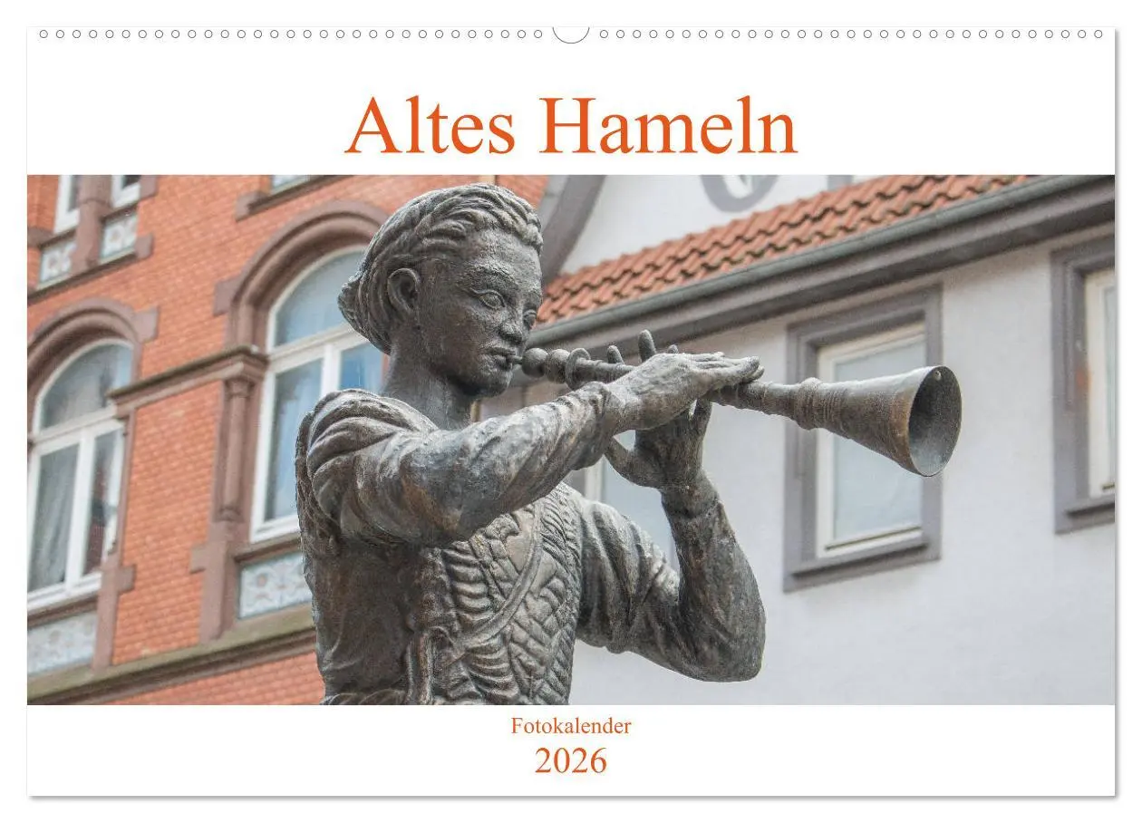 Cover: 9783457595787 | Altes Hameln (Wandkalender 2026 DIN A2 quer), CALVENDO Monatskalender