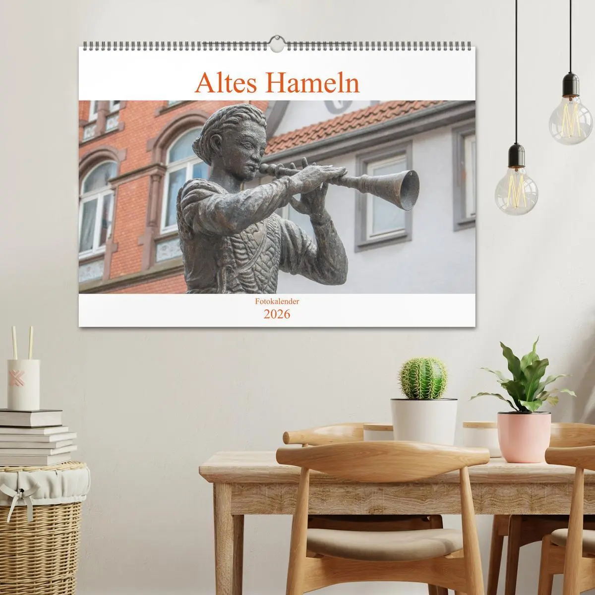 Bild: 9783457595787 | Altes Hameln (Wandkalender 2026 DIN A2 quer), CALVENDO Monatskalender