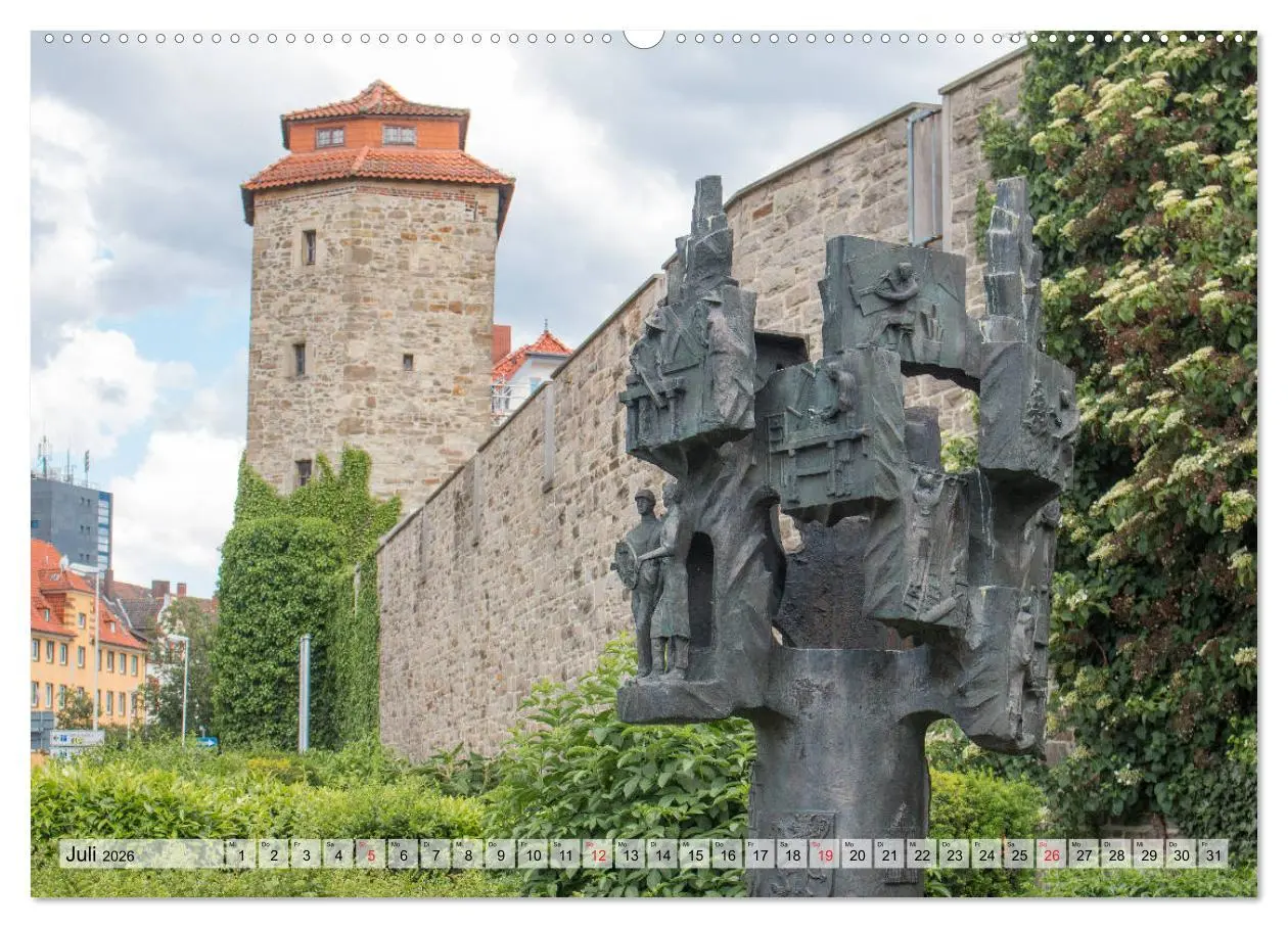 Bild: 9783457595787 | Altes Hameln (Wandkalender 2026 DIN A2 quer), CALVENDO Monatskalender