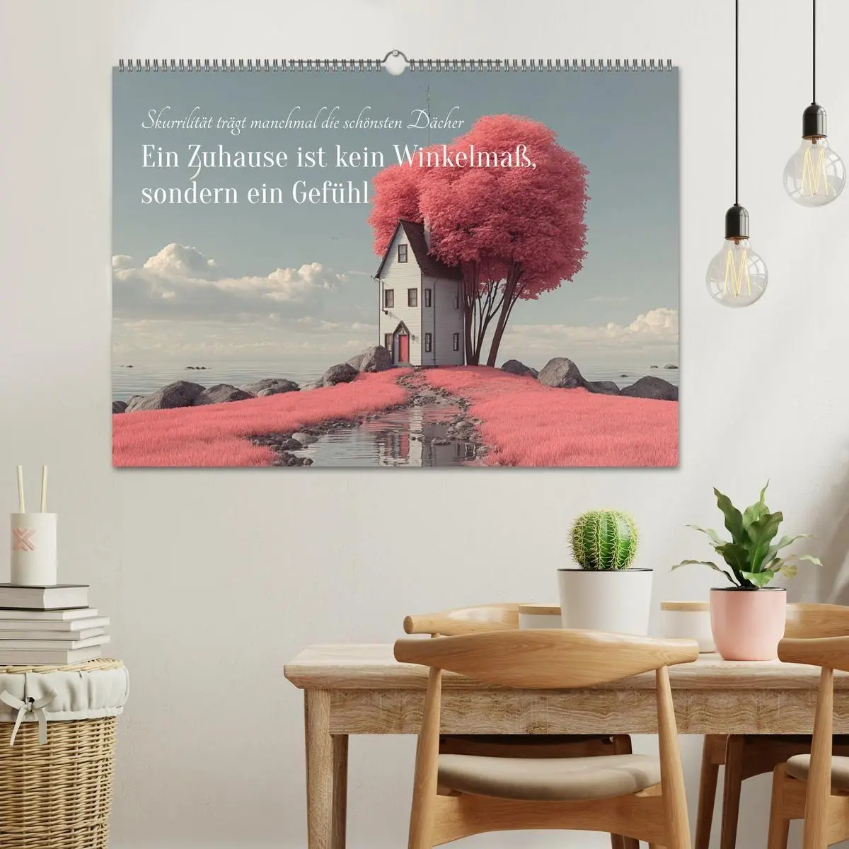 Bild: 9783516685787 | Ein Zuhause ist kein Winkelmaß, sondern ein Gefühl (Wandkalender...