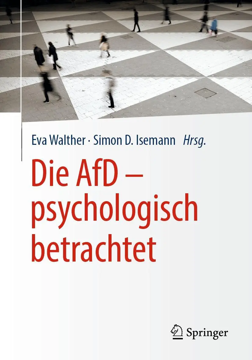 Cover: 9783658255787 | Die AfD - psychologisch betrachtet | Eva Walther (u. a.) | Taschenbuch