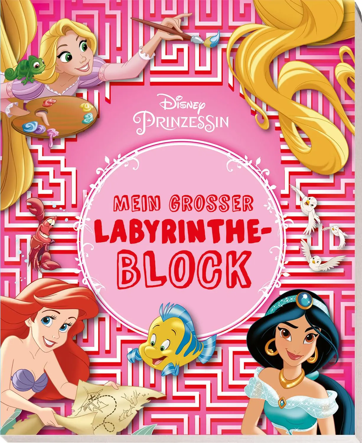 Cover: 9783833245787 | Disney Prinzessin: Mein großer Labyrinthe-Block | Activityblock | Buch