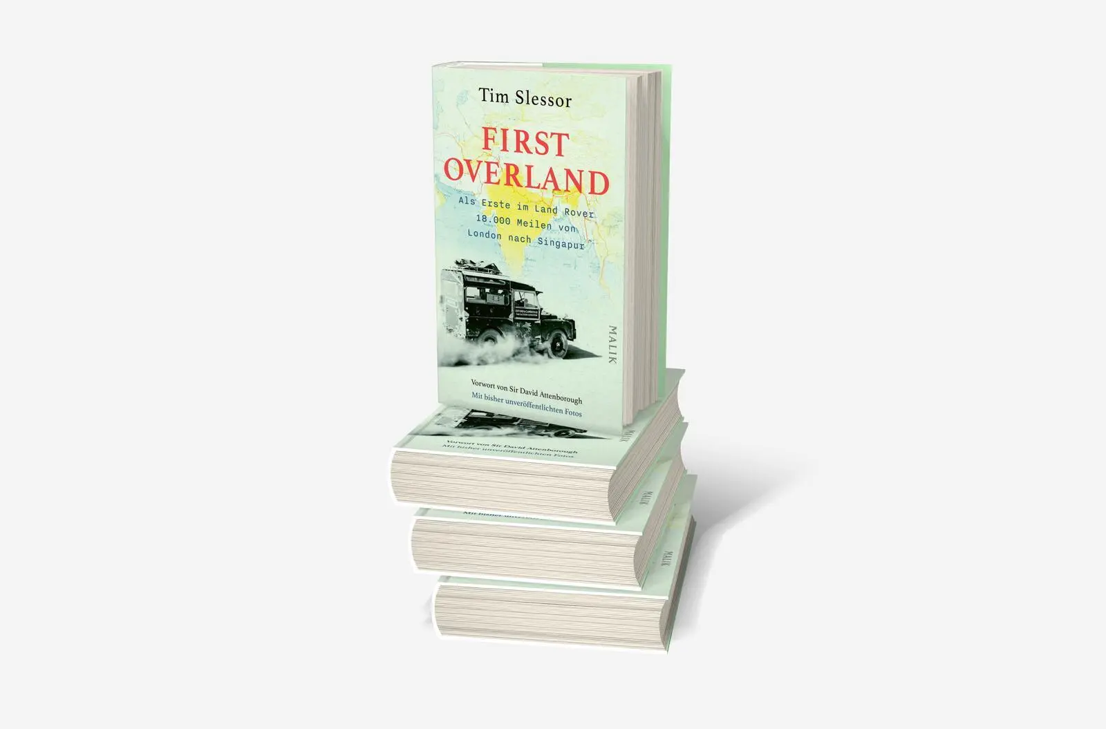Bild: 9783890295787 | First Overland. Als Erste im Land Rover 18.000 Meilen von London...