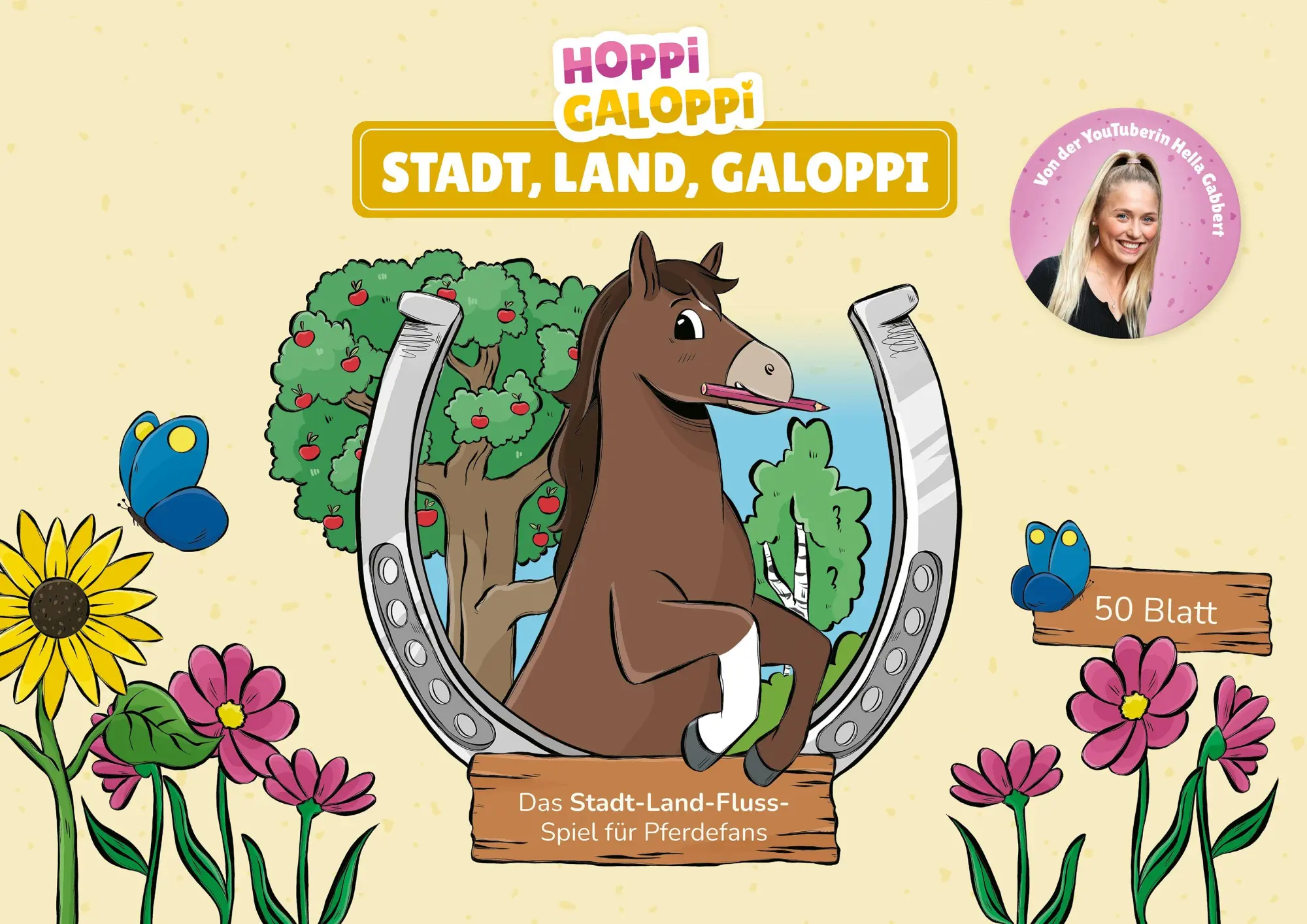 Cover: 9783960965787 | HOPPi GALOPPi: Stadt, Land, Galoppi | Hella Gabbert | Taschenbuch
