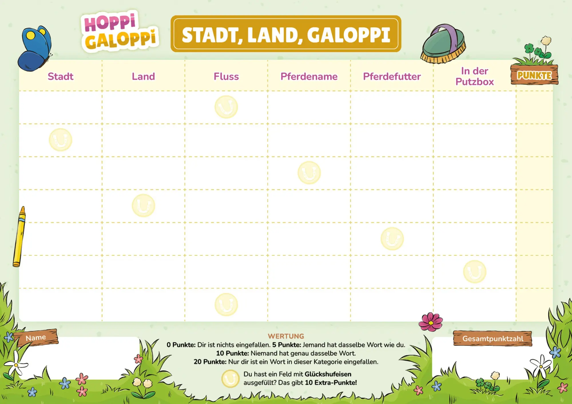 Bild: 9783960965787 | HOPPi GALOPPi: Stadt, Land, Galoppi | Hella Gabbert | Taschenbuch