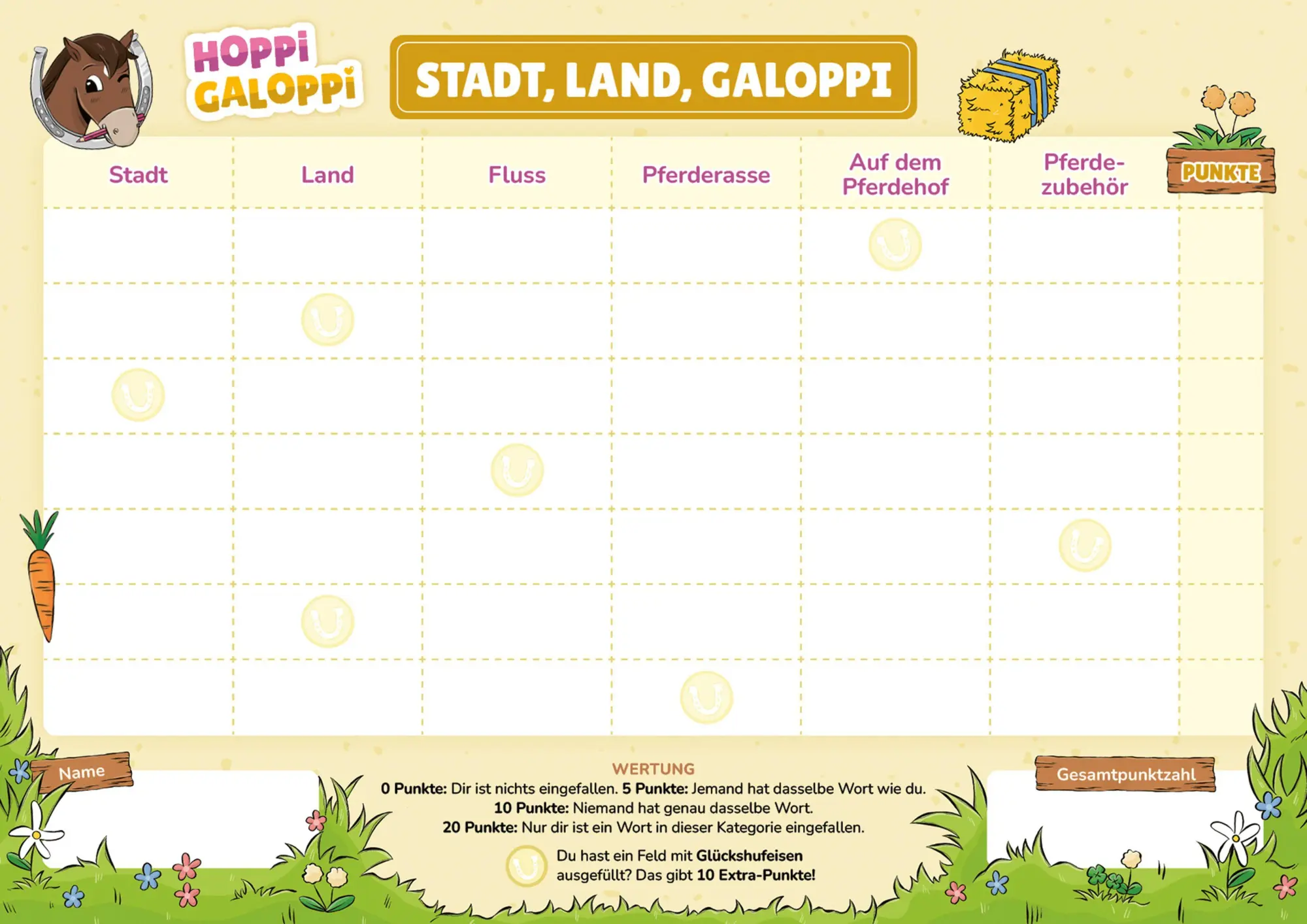Bild: 9783960965787 | HOPPi GALOPPi: Stadt, Land, Galoppi | Hella Gabbert | Taschenbuch