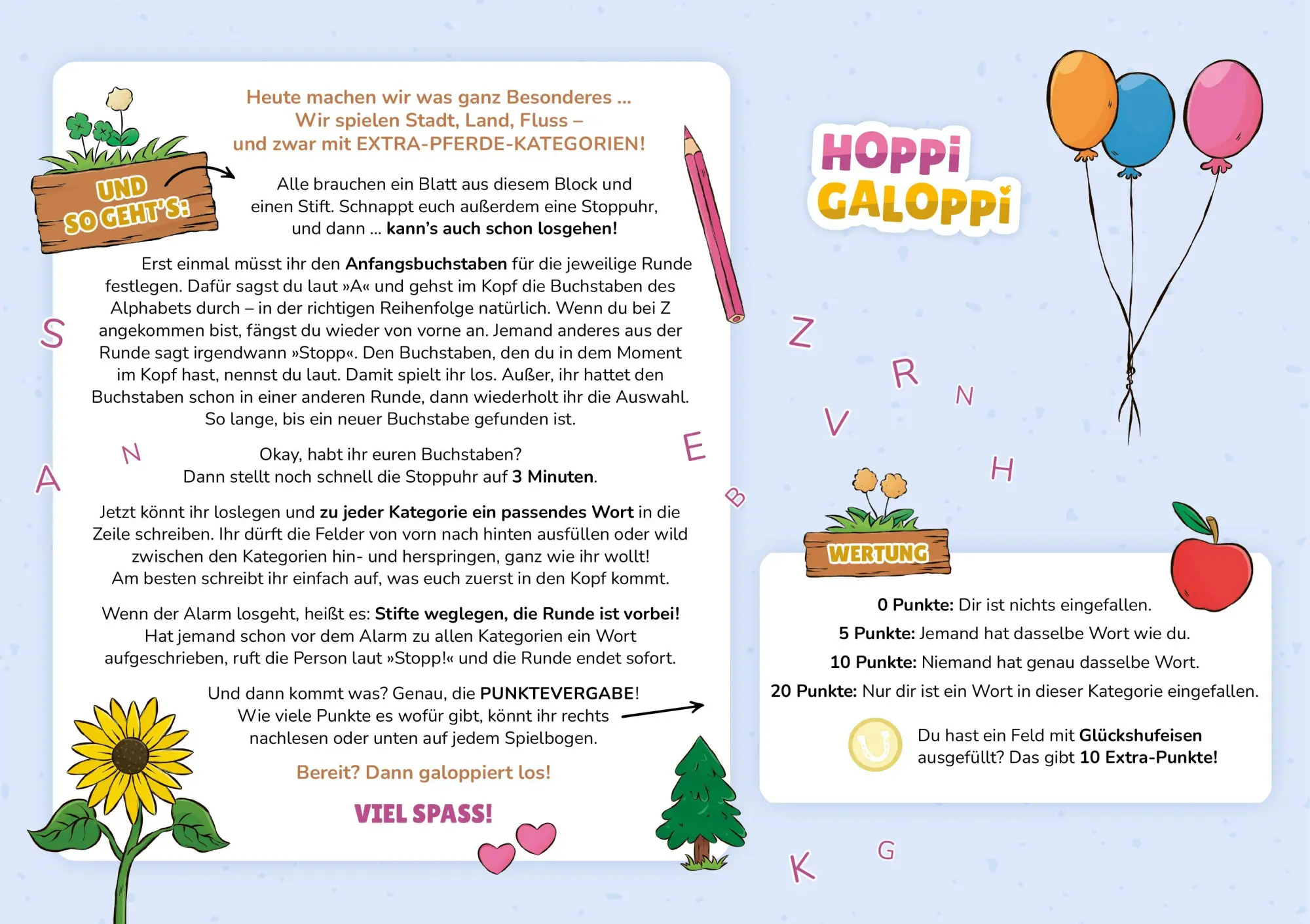 Bild: 9783960965787 | HOPPi GALOPPi: Stadt, Land, Galoppi | Hella Gabbert | Taschenbuch