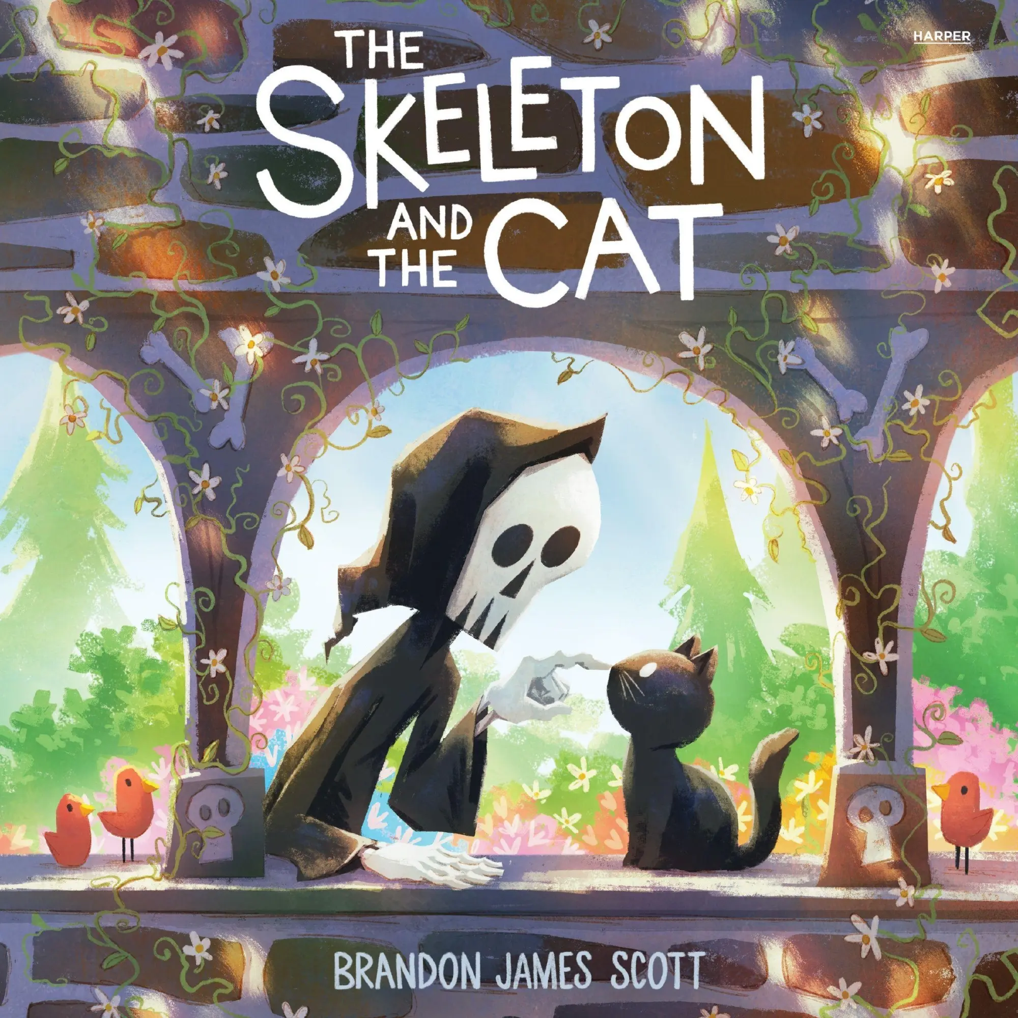 Cover: 9780063455887 | The Skeleton and the Cat | Brandon James Scott | Buch | Englisch