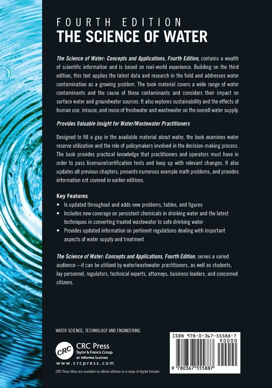 Rückseite: 9780367555887 | The Science of Water | Concepts and Applications | Frank R. Spellman