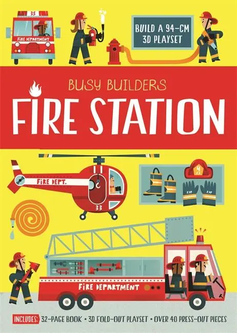 Cover: 9781783705887 | Busy Builders Fire Station | Chris Oxlade | Buch | Gebunden | Englisch