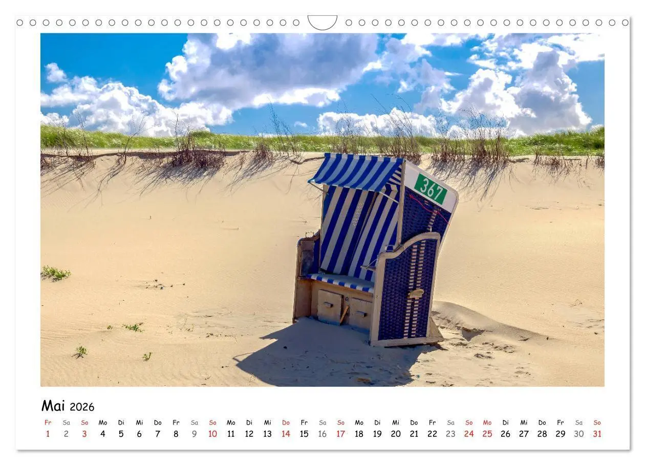 Bild: 9783457965887 | Norderney. Meine ostfriesische Insel (Wandkalender 2026 DIN A3...