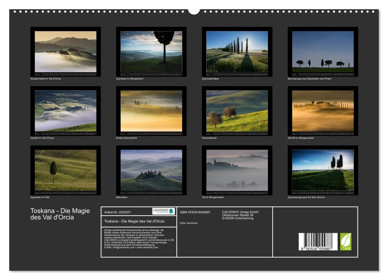 Bild: 9783516055887 | Toskana - Die Magie des Val d'Orcia (hochwertiger Premium...