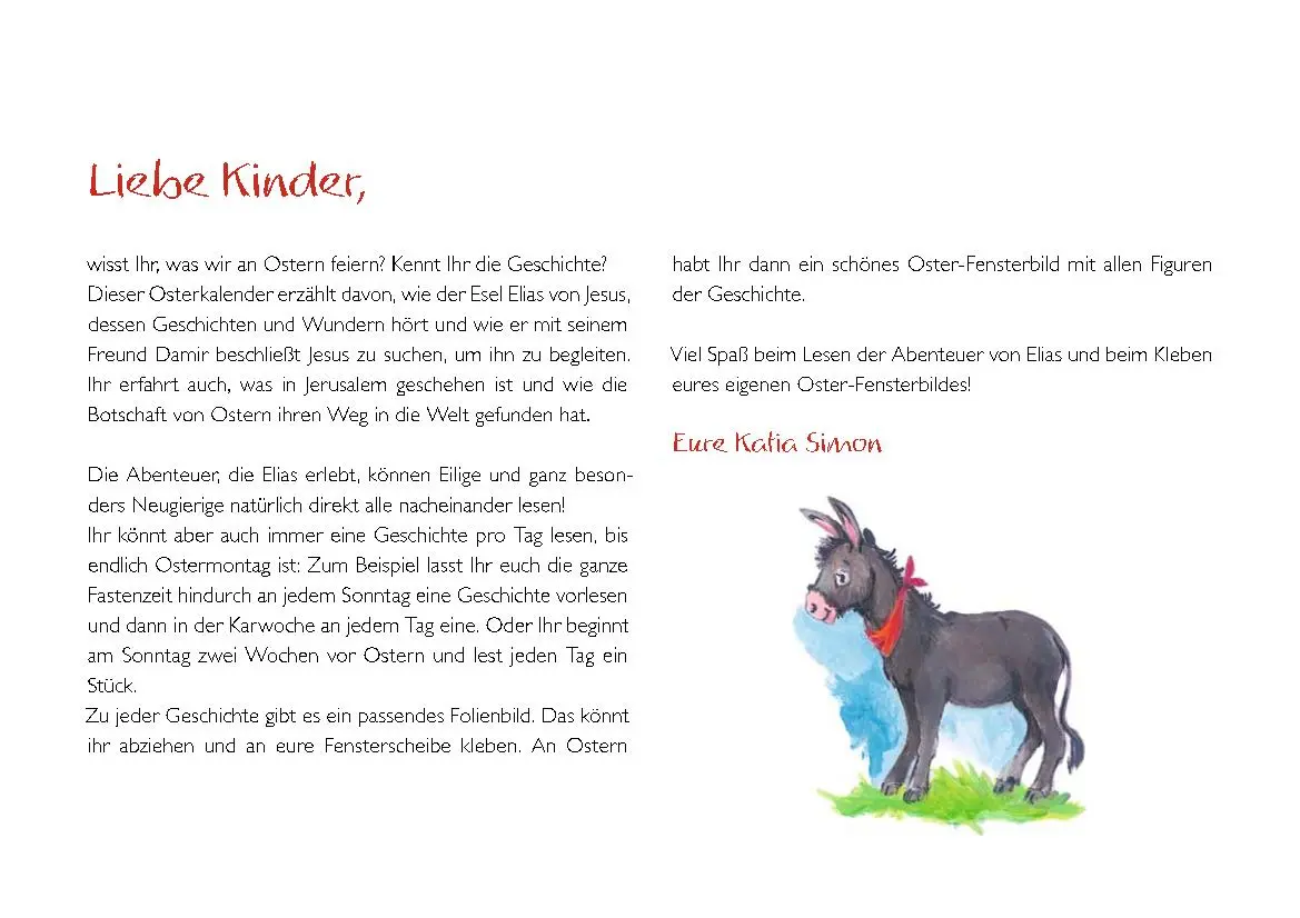 Bild: 9783780605887 | Elias erlebt Ostern | Katia Simon | Broschüre | 28 S. | Deutsch | 2011