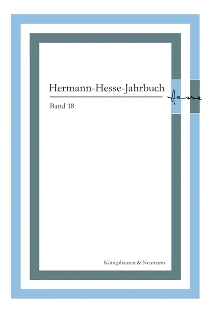 Hermann-Hesse-Jahrbuch