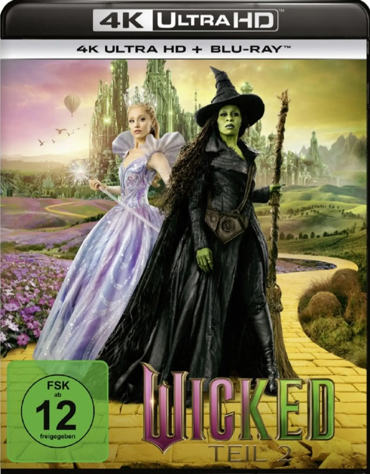 Wicked: Teil 2,1 4K UHD-Blu-ray + 1 Blu-ray