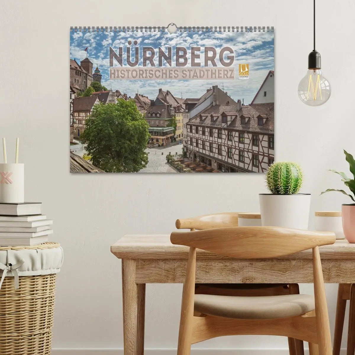 Bild: 9783516045987 | NÜRNBERG Historisches Stadtherz (Wandkalender 2026 DIN A3 quer),...