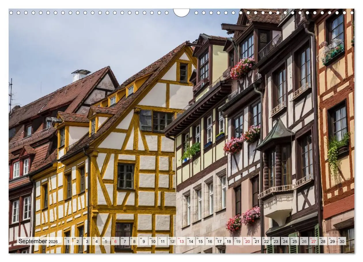 Bild: 9783516045987 | NÜRNBERG Historisches Stadtherz (Wandkalender 2026 DIN A3 quer),...