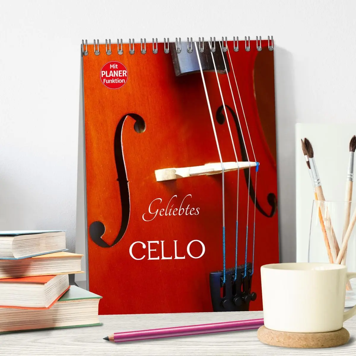 Bild: 9783516425987 | Geliebtes Cello (Tischkalender 2026 DIN A5 hoch), CALVENDO...