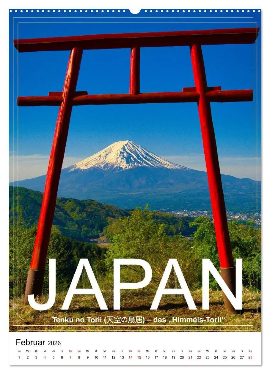 Bild: 9783516735987 | Japan PosterArt 2024 (Wandkalender 2026 DIN A2 hoch), CALVENDO...