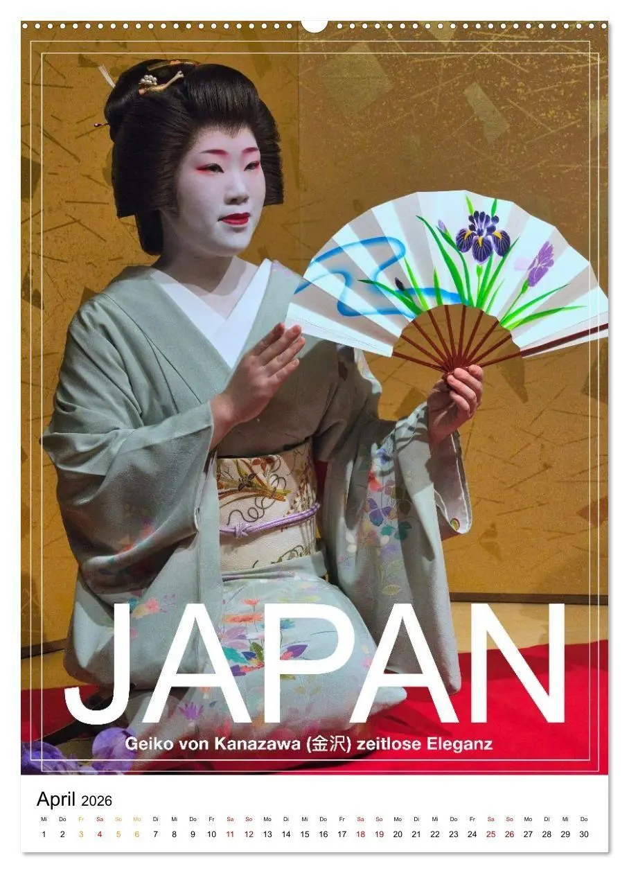 Bild: 9783516735987 | Japan PosterArt 2024 (Wandkalender 2026 DIN A2 hoch), CALVENDO...
