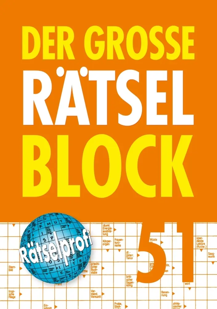 Cover: 9783625185987 | Der große Rätselblock. Bd.51 | Taschenbuch | 336 S. | Deutsch | 2019