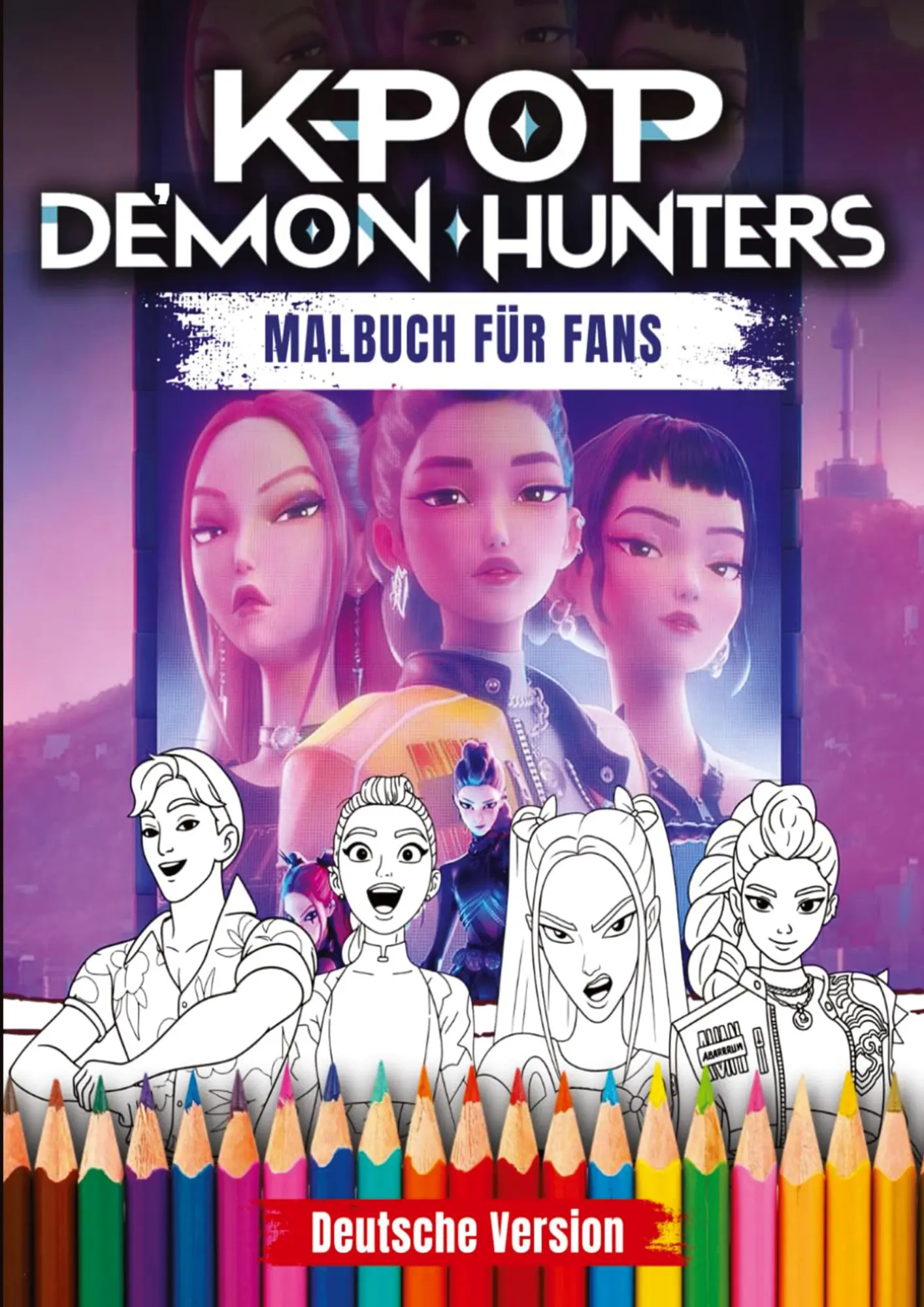 Cover: 9789403895987 | K-Pop Demon Hunters MALBUCH | Camer Jessica | Taschenbuch | 112 S.
