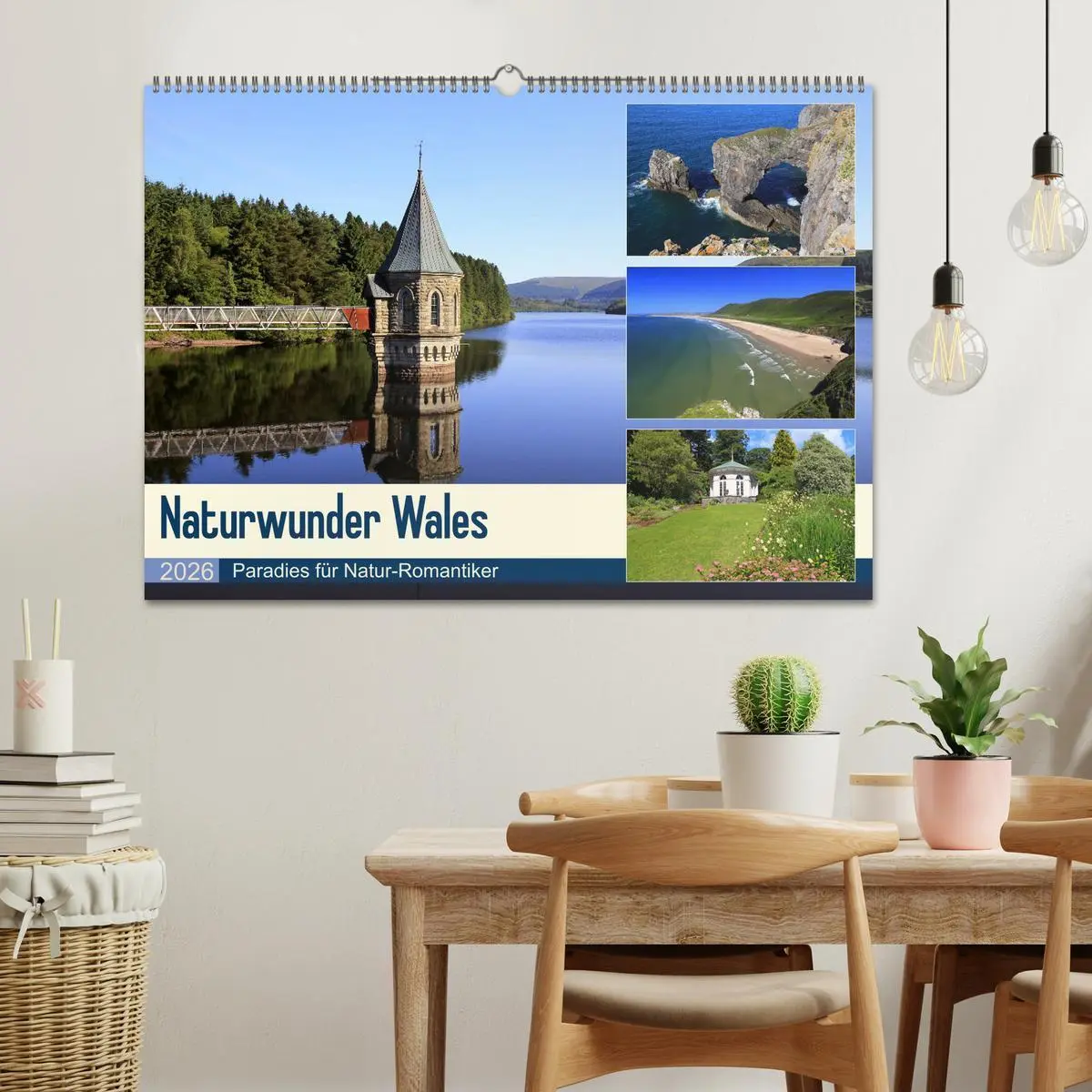 Bild: 9783457846087 | Naturwunder Wales (Wandkalender 2026 DIN A2 quer), CALVENDO...