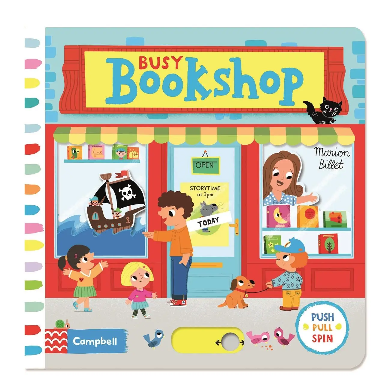Cover: 9781035056187 | Busy Bookshop | A Push, Pull, Slide Book | Marion Billet | Buch | 2025