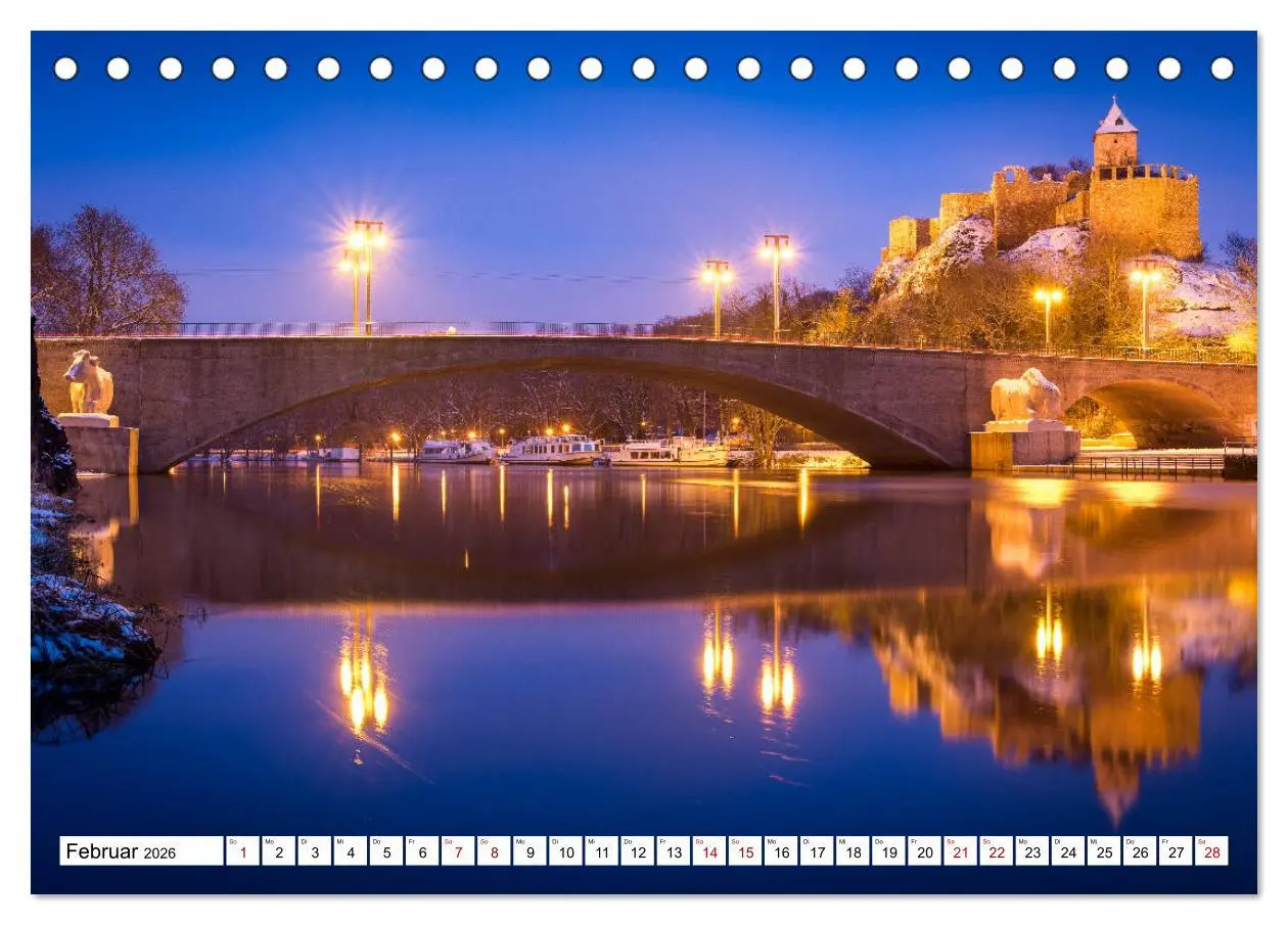 Bild: 9783457836187 | Halle-Saale - Meine Stadt im Spiegel (Tischkalender 2026 DIN A5...