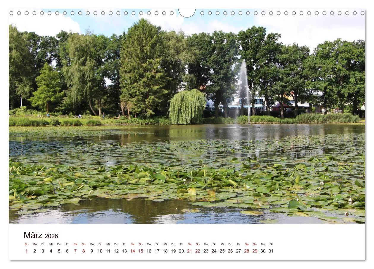 Bild: 9783457906187 | Bad Schwartau (Wandkalender 2026 DIN A3 quer), CALVENDO Monatskalender