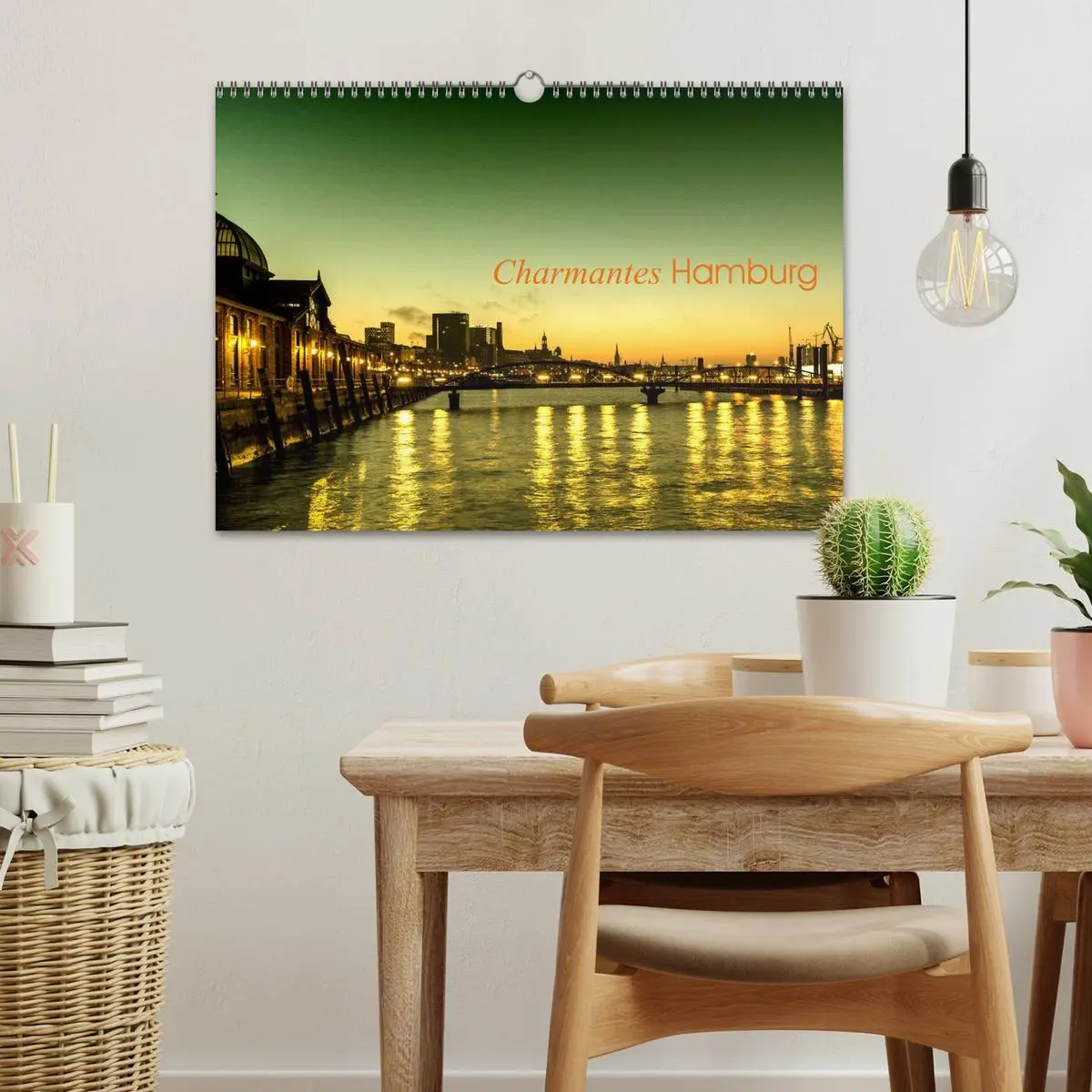 Bild: 9783516096187 | Charmantes Hamburg (Wandkalender 2026 DIN A3 quer), CALVENDO...