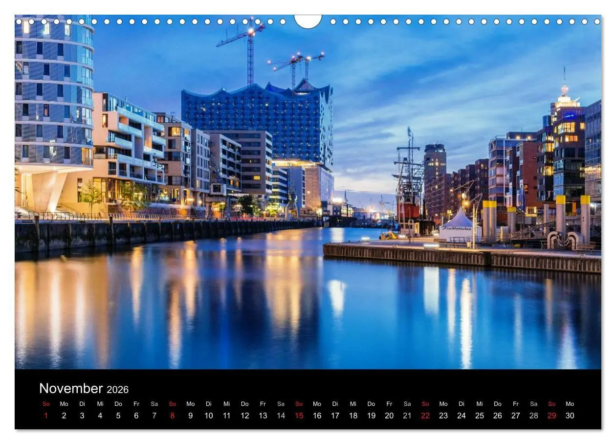 Bild: 9783516096187 | Charmantes Hamburg (Wandkalender 2026 DIN A3 quer), CALVENDO...