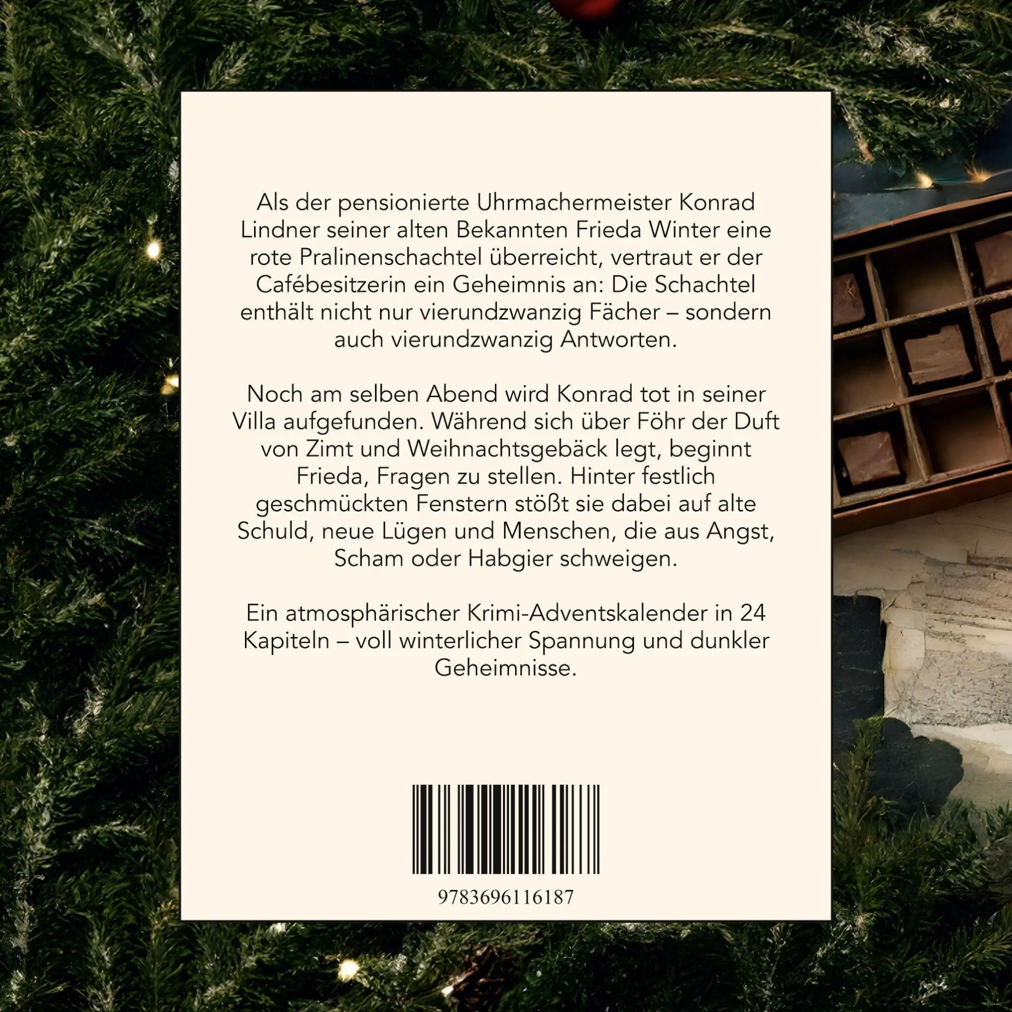 Rückseite: 9783696116187 | Ermordet auf Föhr | Der Krimi-Adventskalender in 24 Akten | Schubert