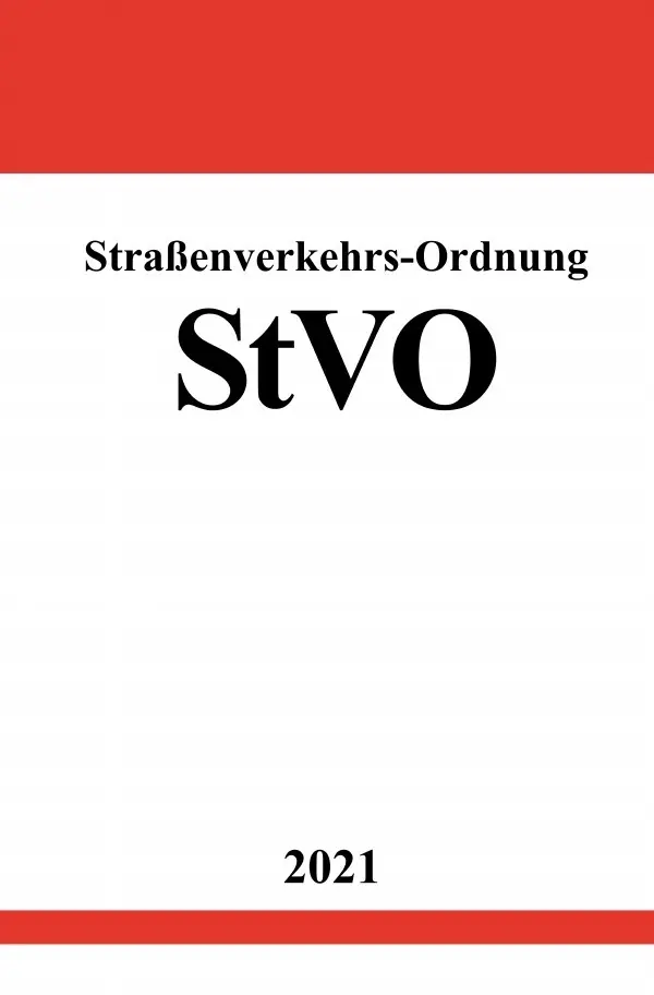 Cover: 9783754906187 | Straßenverkehrs-Ordnung (StVO) | Ronny Studier | Taschenbuch | 152 S.