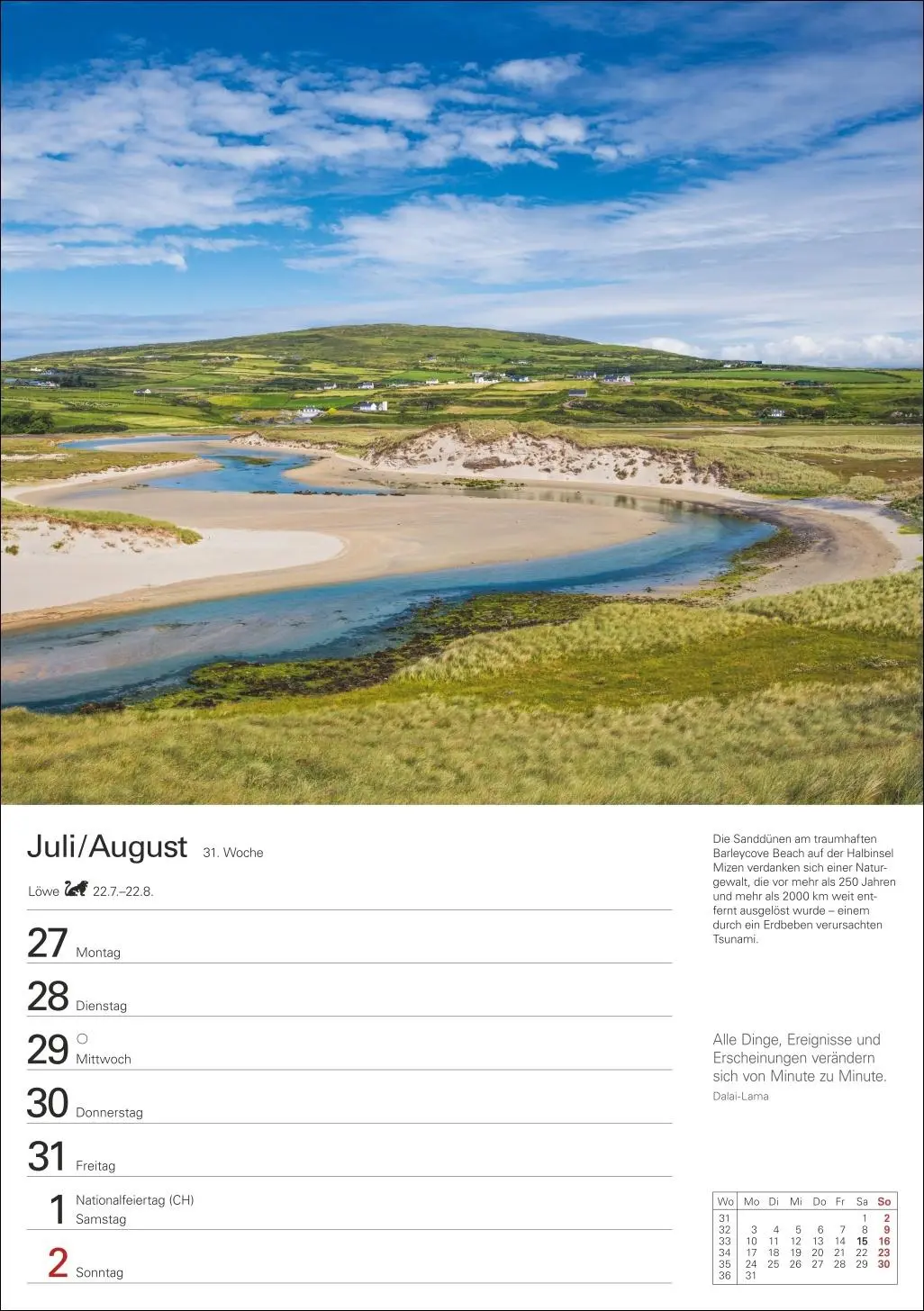 Bild: 9783840036187 | Irland Wochenplaner 2026 - Eine Reise in 53 Bildern | Ulrike Issel