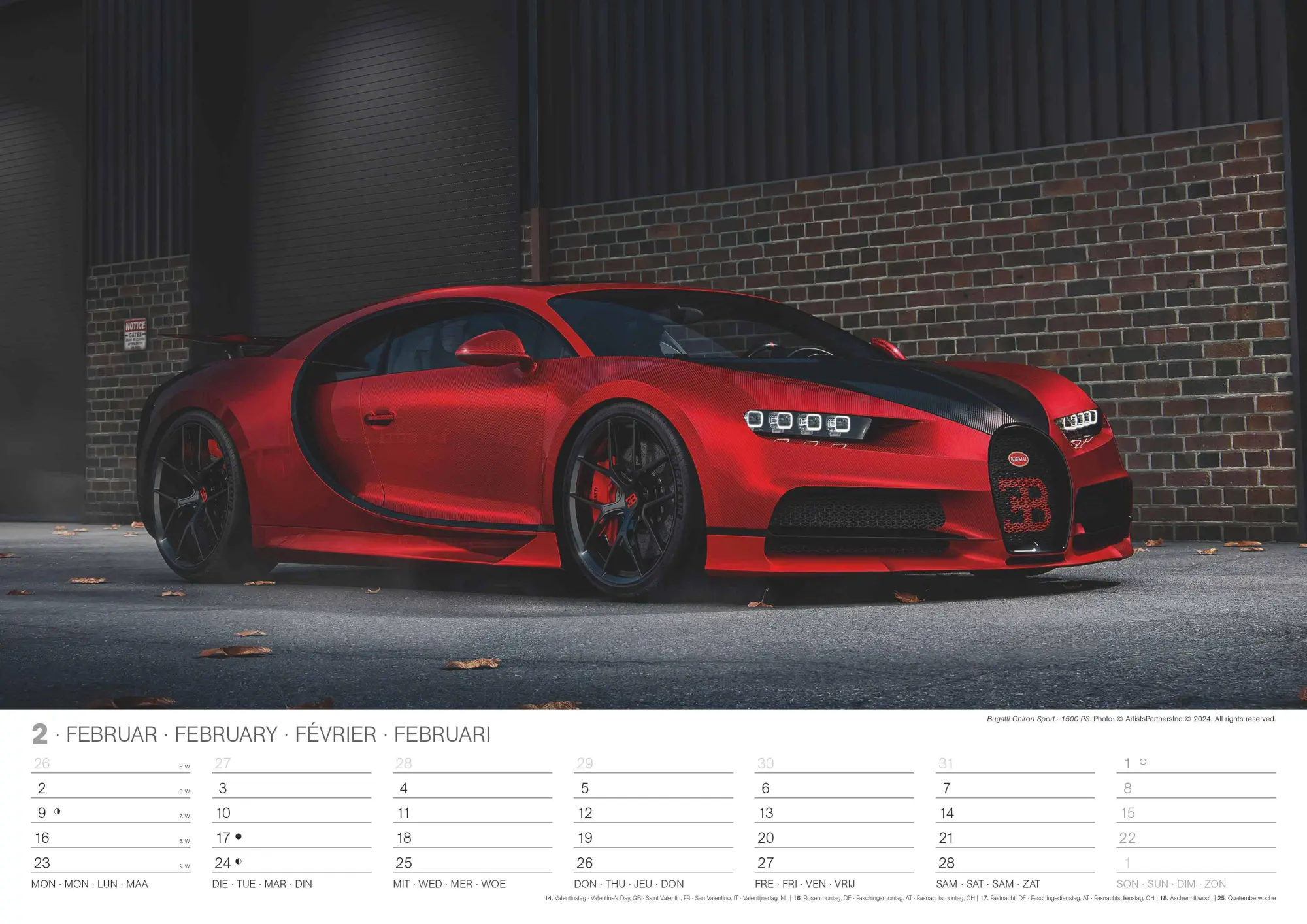 Bild: 4069095006287 | Sports Cars 2026 - Foto-Kalender - Wand-Kalender - 42x29,7 - Autos