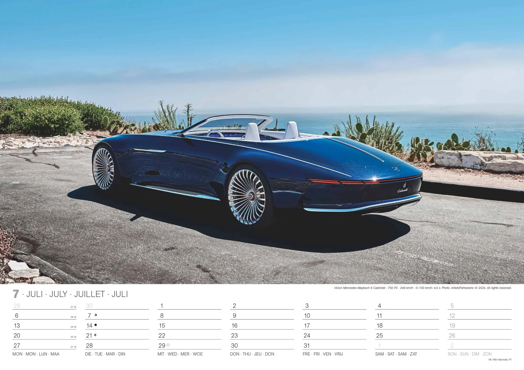 Bild: 4069095006287 | Sports Cars 2026 - Foto-Kalender - Wand-Kalender - 42x29,7 - Autos