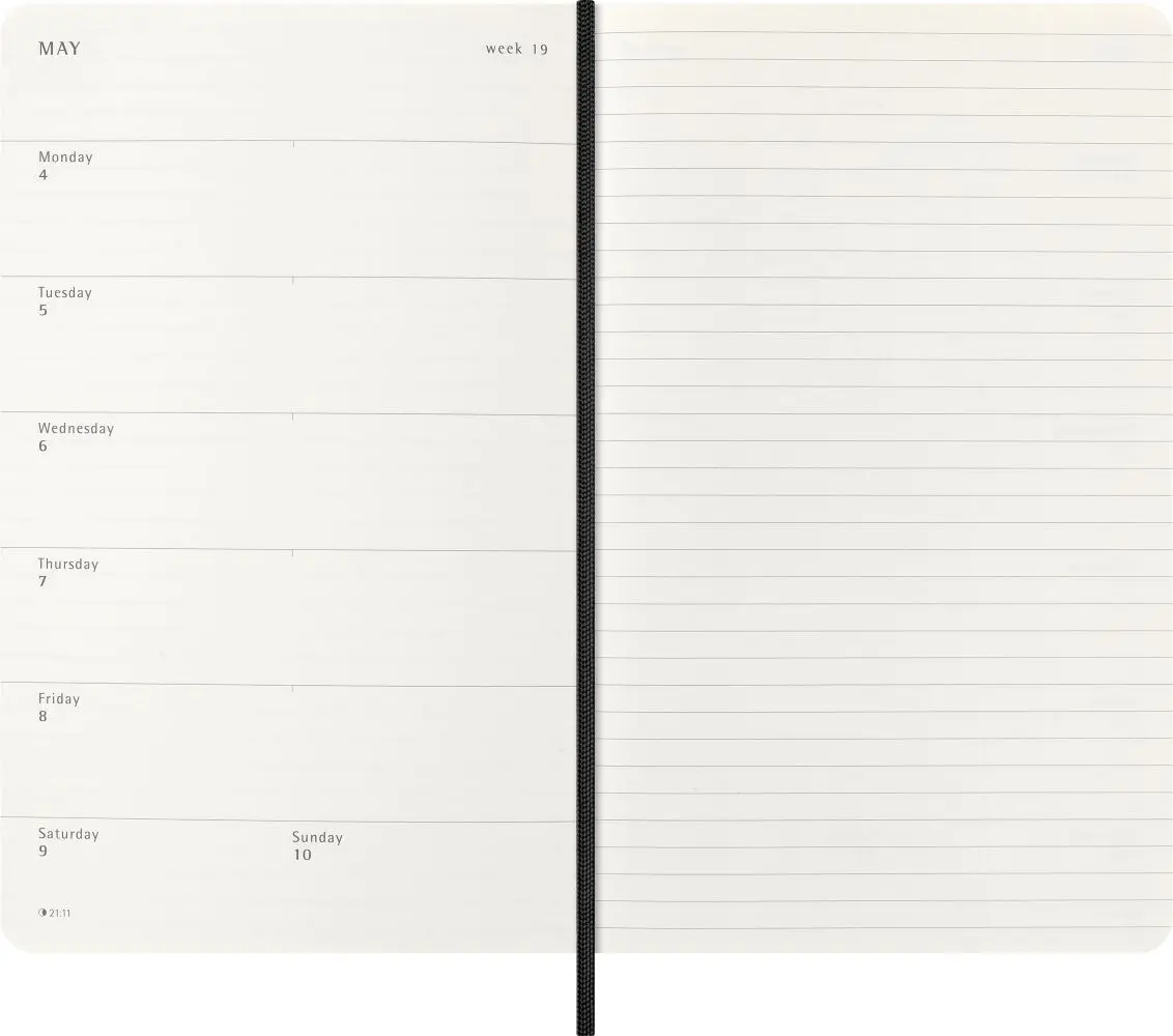 Bild: 8056999276287 | Moleskine Precious &amp; Ethical 12 Monate Wochen Notizkalender 2026,...