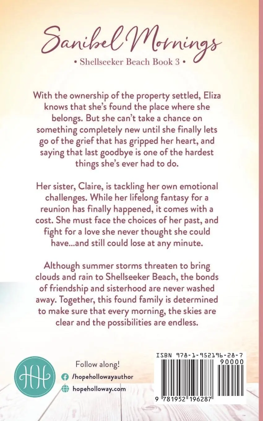 Rückseite: 9781952196287 | Sanibel Mornings | Hope Holloway | Taschenbuch | Englisch | 2023
