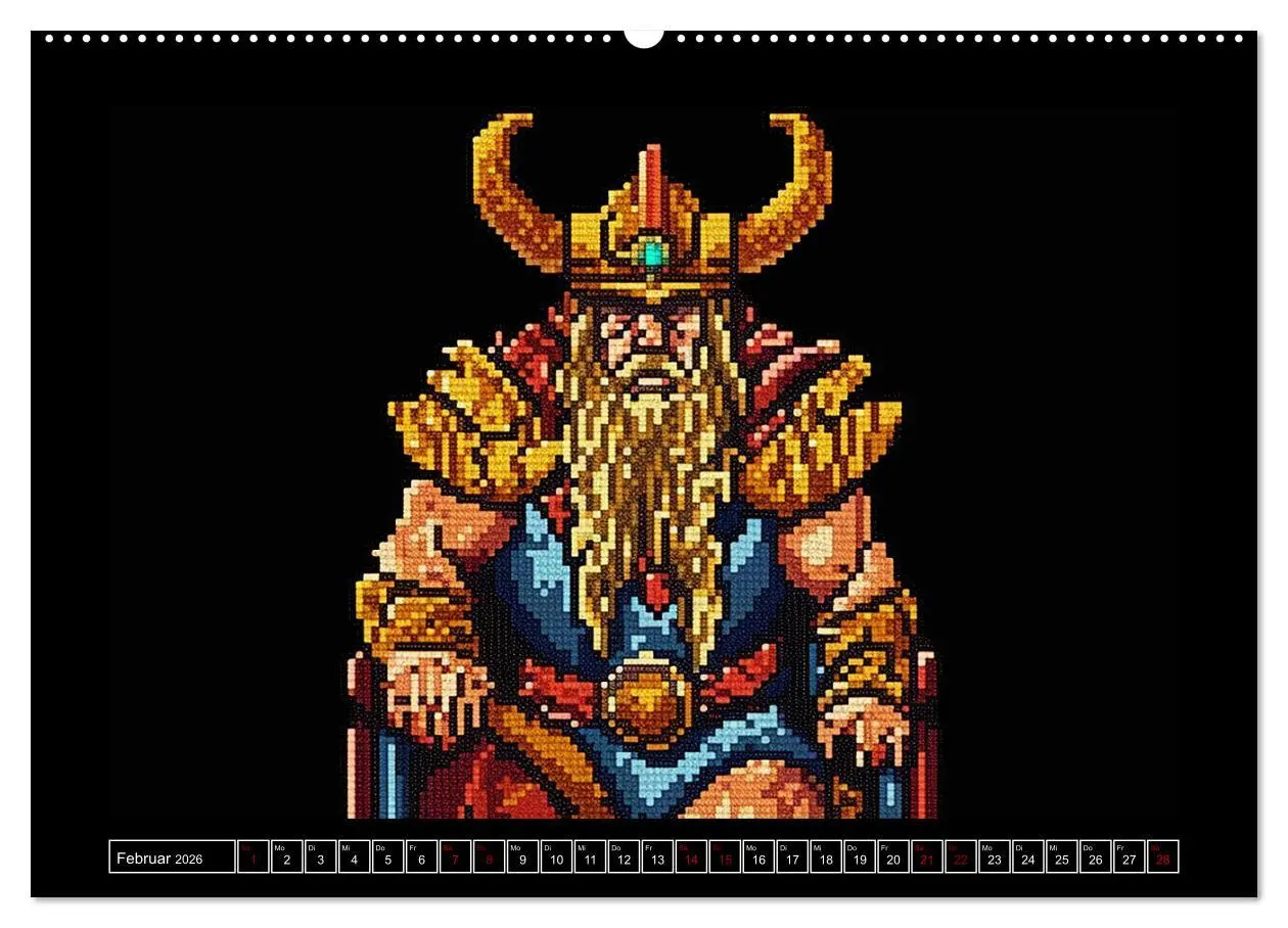 Bild: 9783457516287 | Pixel für Pixel bis Game over (hochwertiger Premium Wandkalender...