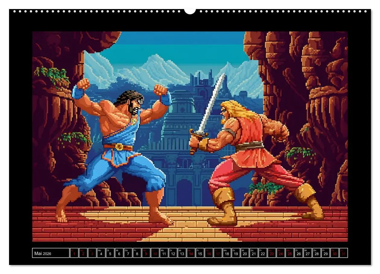 Bild: 9783457516287 | Pixel für Pixel bis Game over (hochwertiger Premium Wandkalender...