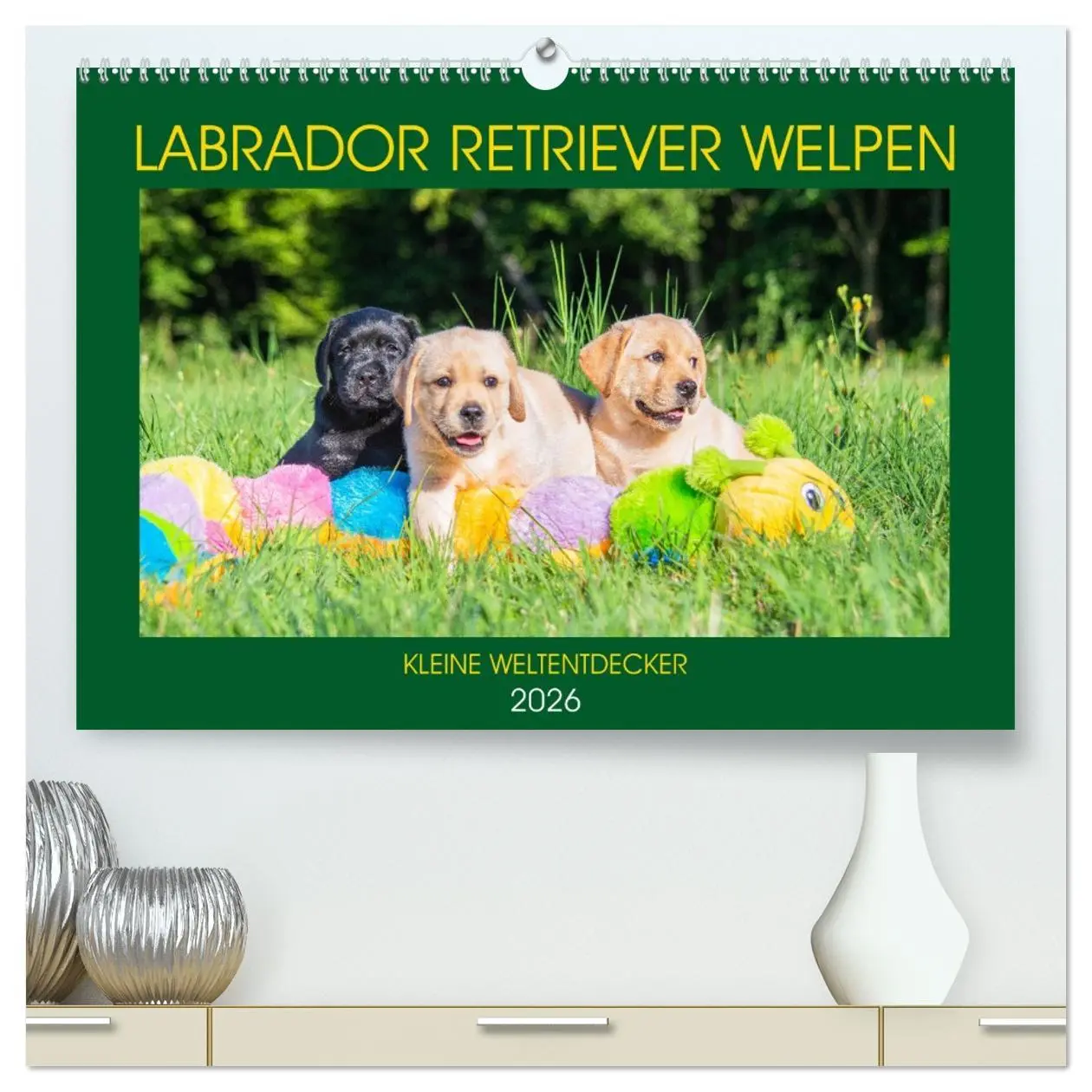 Cover: 9783457686287 | Labrador Retriever Welpen - Kleine Weltentdecker (hochwertiger...