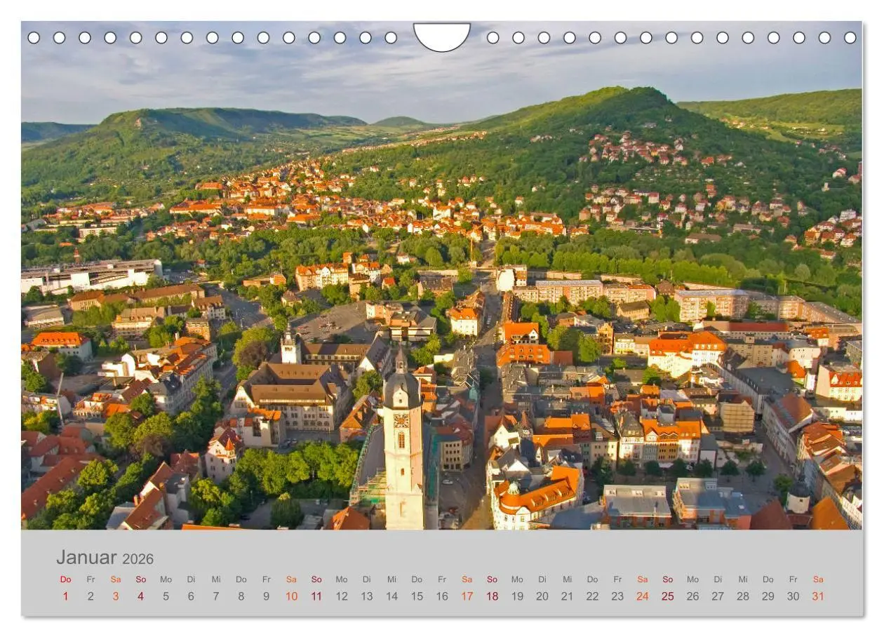 Bild: 9783457756287 | Jena Universitätstadt an der Saale (Wandkalender 2026 DIN A4 quer),...